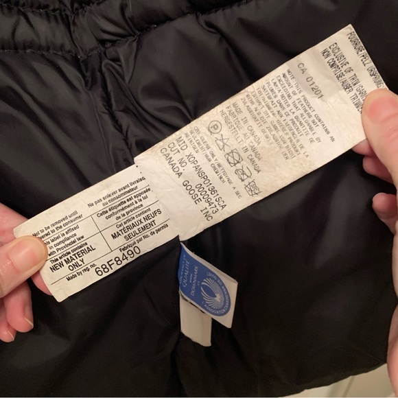 Canada Goose Black Down Montebello Parka - Picture 7 of 7